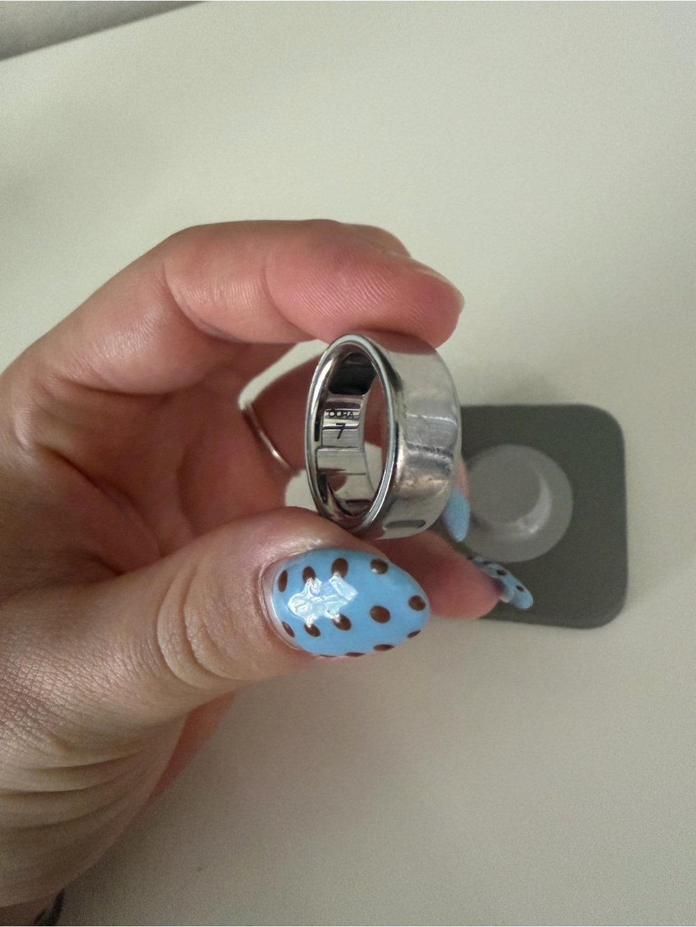 Classic Women's Silver Dome Ring - size 7
